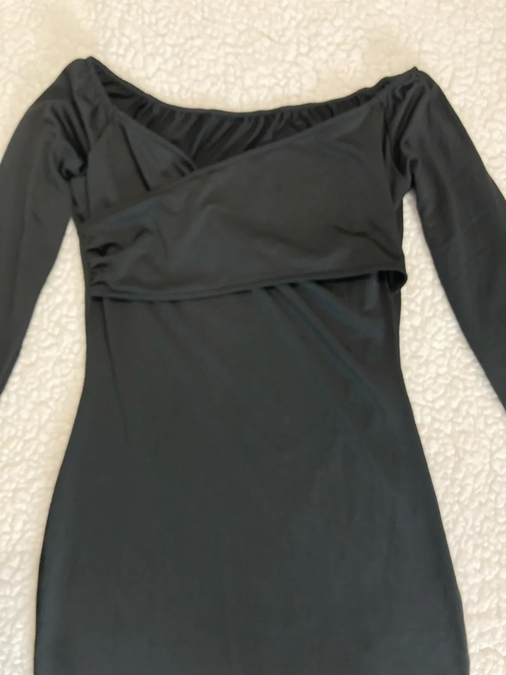 Black midi dress - Picture 4 of 4